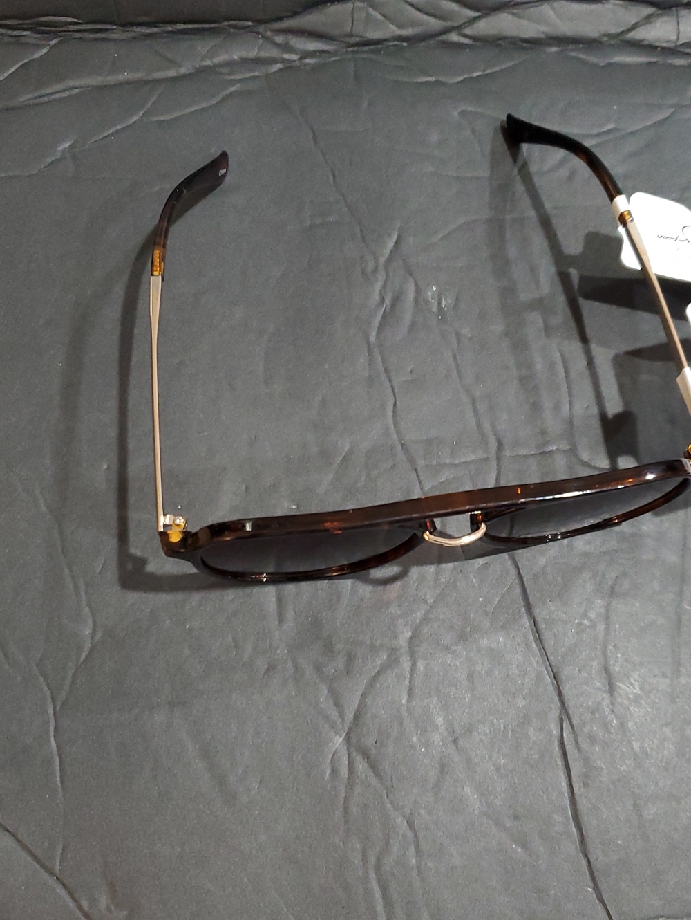 Jessica Simpson j6382 brown tortoiseshell aviator flat brow style sunglasses new - Picture 2 of 12